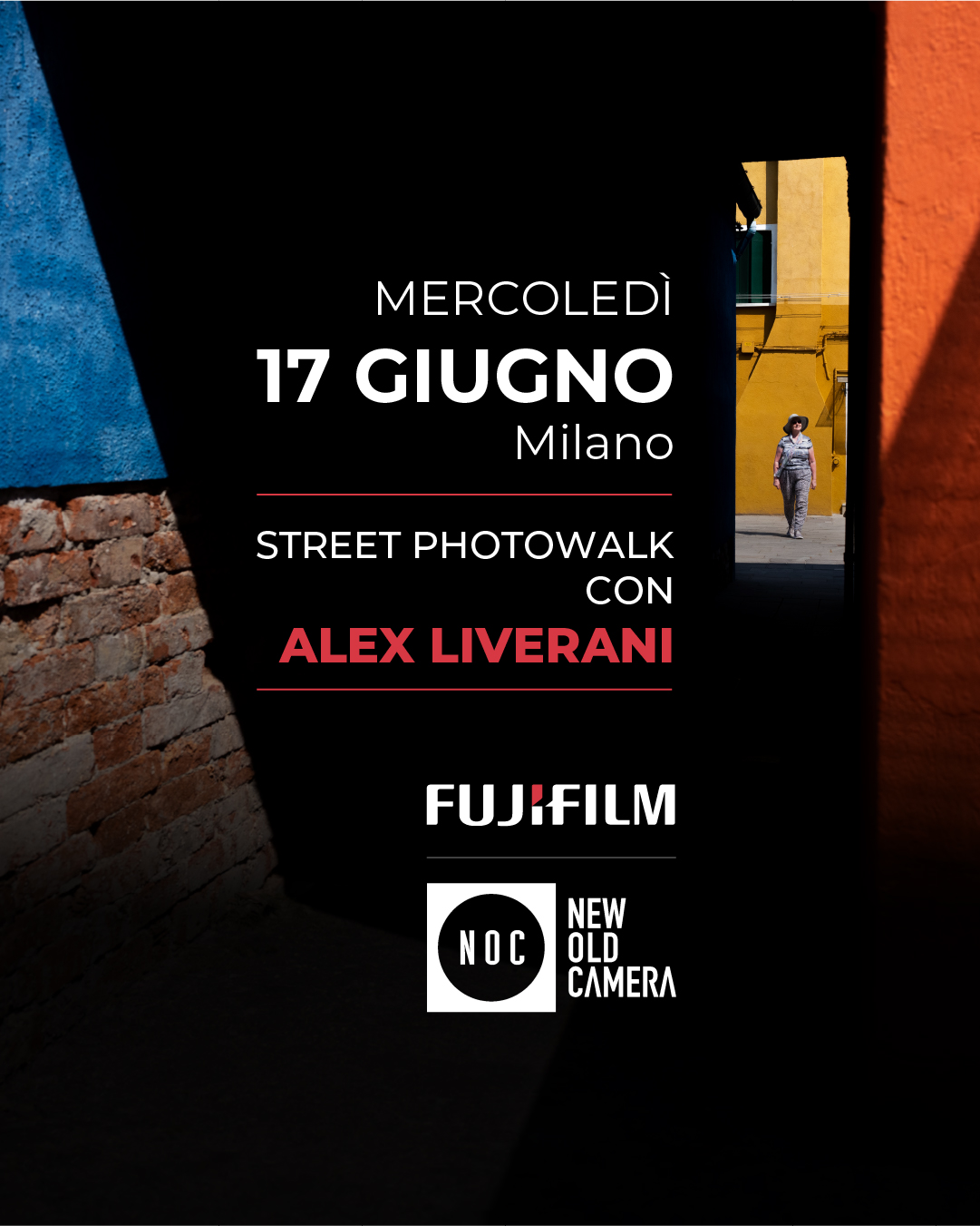 Workshop di Street Photography con Alex Liverani — Milano (Fujifilm Italia)